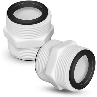 Produktbild von 2 Stš¹ck 1.5' bis 1.5' Poolschlauchadapter, Poolschlauchverbinder kompatibel mit Intex & Coleman, Gartenschlauchverl?ngerung m