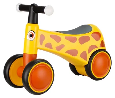Obrázok produktu pre Detská chodítka BabyTrold Grethe Giraffe so 4 kolesami, LED riadidlami a ergonomickým dizajnom