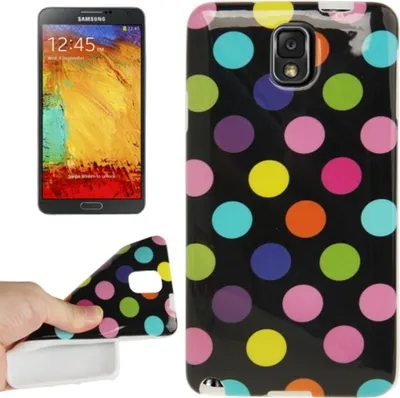 Produktbild von Schutzhülle für Handy Samsung Galaxy Note 3 N9000 schwarz/bunt