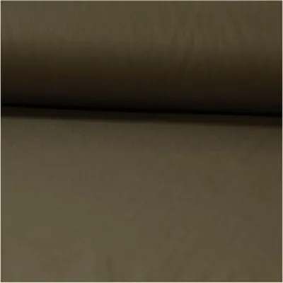 Produktbild von Baumwollstoff Popeline Meterware olive – 150cm, weich & blickdicht, 125g/m²