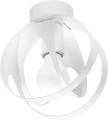 Zdjęcie produktu dla Lampa sufitowa biała TULOS 1xE27 15W SL.1082 Sollux Lighting