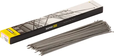 Immagine prodotto di Raggi Sapim Leader 14-290 in acciaio inox senza nipplo (100pz) argento