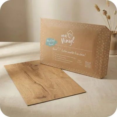 Produktbild von Muster Klebe Vinylboden Eiche natur Olaf Holzoptik Designboden