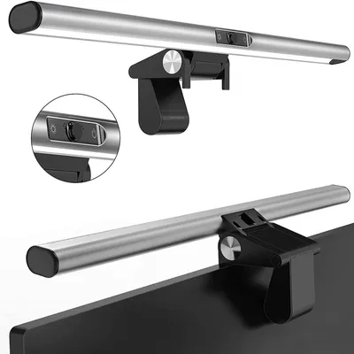 Productafbeelding van 4smarts 2-in-1 LightBar Pro + Webcam, zilver