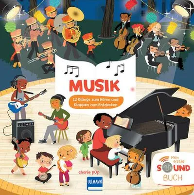 Produktbild von Musik (Soundbuch) 12 Klänge zum Hören und Klappen zum Entdecken