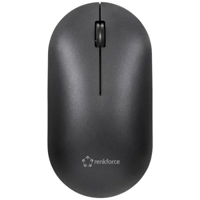 Productafbeelding van Renkforce RF-WM-200 Draadloze muis, Bluetooth®, optisch, zwart, 3 knoppen, 800 dpi, 1200 dpi, 1600 dpi, 2400 dpi, 4000 dpi