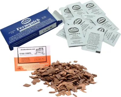 Produktbild von VIERKA Fermquick Hefenährstoffe 10x1g - Nährstoff für Weinhefe, Weinnährstoff