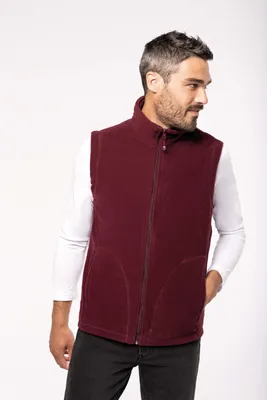 Produktbild von Kariban Herren Fleece Jacke Weste Bodywarmer Übergangsjacke, Größe:3XL, Farbe:Sage