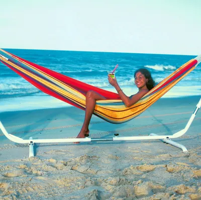 Produktbild von Amazonas Hängematte Barbados rainbow 230 x 150 cm; bunt, AZ-1018160