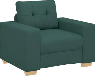 Obrázok produktu pre vidaXL Pohovka tmavozelená 100x78x80 cm látka