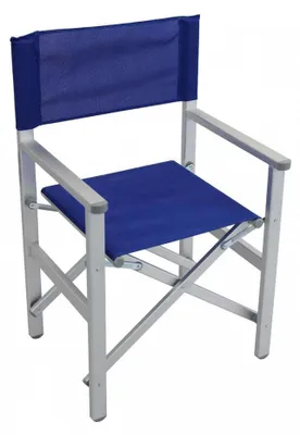 Immagine prodotto di Sedia Regista da Giardino Siena 55x46x45/88 h cm in Textilene Blu