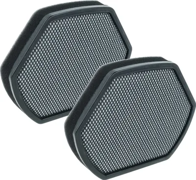 Produktbild von vhbw 2x Staubsaugerfilter Ersatz für Bosch 12012937 Filter für Staubsauger - Schaumstofffilter Schwarz