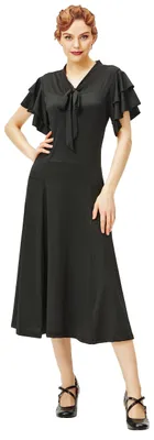 Produktbild von BABEYOND Damen Vintage Flapper Kleid 1920er Jahre Rüschen Cocktail Party Kleider