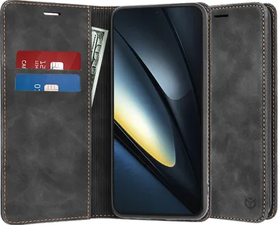 Immagine prodotto di Custodia in Pelle Techsuit Eko per Xiaomi Poco F6 Pro - Nera KP33267