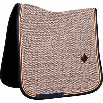 Produktbild von Kentucky Pied De Poule Dressur Satteldecken Beige Full Beige Full