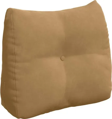 Obrázok produktu pre vidaXL Zadný vankúš hnedý 60 x 24 x 50 cm zamat