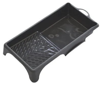 Produktbild von Nespoli Farbwanne, 18 x 33 cm, schwarz, für Walzen bis 12 cm Breite