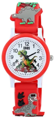 Produktbild von QBOS Kinder Armbanduhr Mineralglas