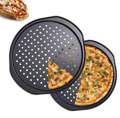 Obrázek produktu pro Sada 2 perforovaných plechů na pizzu do trouby