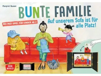Immagine prodotto di Famiglia colorata: c'è posto per tutti sul nostro divanoGioco Mix-Max per bambini dai 2 anni in su