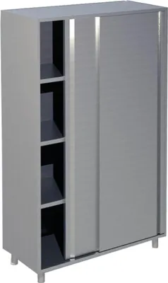 Obrázok produktu pre Skriňa KBS 1200x700x1800 mm s 2 posuvnými dverami a 3 policami