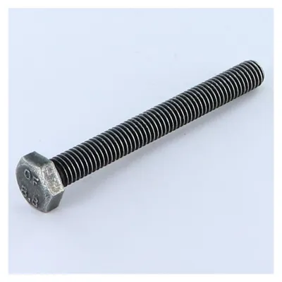 Produktbild von Metallschrauben Sechskantkopf M10x100 Klasse 8.8 Stahl schwarz verzinkt