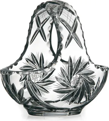 Produktbild von Glaskorb Schleuderstern 12cm aus Bleikristall