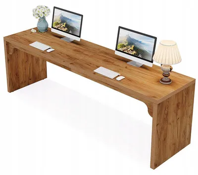 Obrázok produktu pre Písací stôl HOGA-XK00747, 180 x 59 x 75 cm, hnedý
