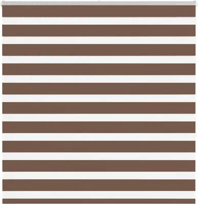Produktbild von Doppelrollo Braun 150x150 cm Stoffbreite 145,9 cm Polyester