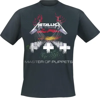 Produktbild von Metallica T-Shirt Herren Master Of Puppets schwarz 3XL