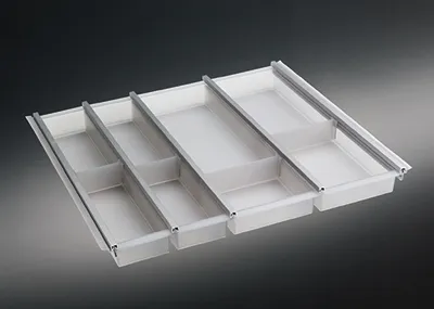 Produktbild von Naber Cuisio 60. Besteckeinsatz, graphit- transluzent
