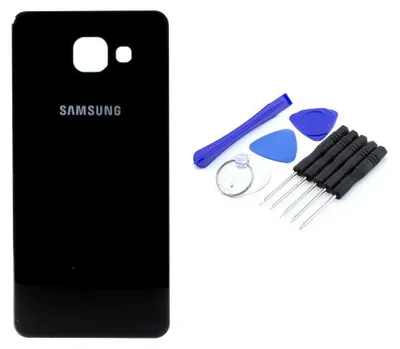 Produktbild von Samsung Galaxy A5 (2016) Backcover schwarz - Set