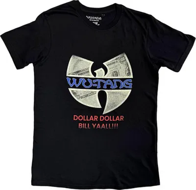 Produktbild von Wu-Tang Clan - "C.R.E.A.M." T-Shirt für Herren/Damen Uni RO15305 (S) (Schwarz)