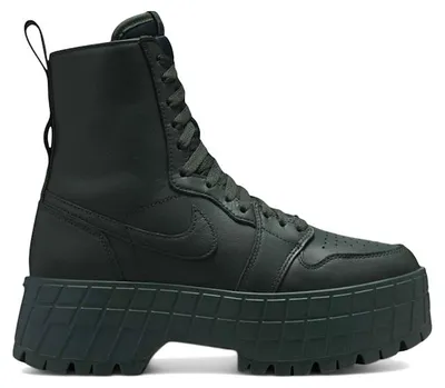 Image de Jordan 1 High Brooklyn, couleur vert foncé (pour femmes) - Taille EU 38