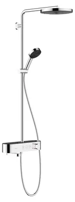 Image de hansgrohe Pulsify S Système de douche 260 1 jet avec thermostat de baignoire ShowerTablet Select 400, chromé, 24230000