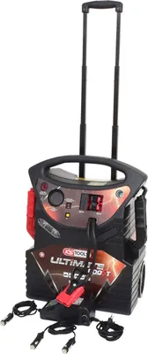 Image de KS TOOLS Booster de batterie 12 V + 24 V, appareil de démarrage mobile 2340 A (550.1825)