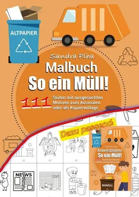 Produktbild von KitaFix Malbuch So ein Müll! für Kinder, 111 Seiten, als Kopiervorlage