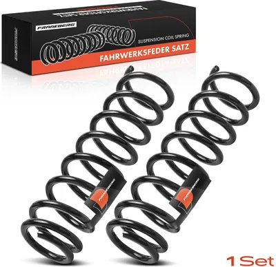 Immagine prodotto di Frankberg 2x Molla sospensione asse posteriore per Mitsubishi Outlander II CWW 2.0L 2.2L 2.3L 2.4L 2006-2012