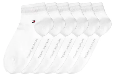 Produktbild von Tommy Hilfiger - Knöchelsocken für Herren (6er-Pack) NA1147 (48 EU - 50,5 EU) (Weiß)