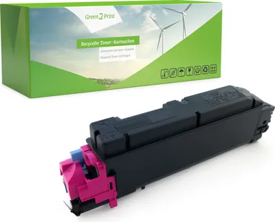 Produktbild von Green2Print Toner magenta 5000 Seiten ersetzt Kyocera TK-5135M, 1T02PABNL0 passend für Kyocera TASKalfa 265CI, 266CI