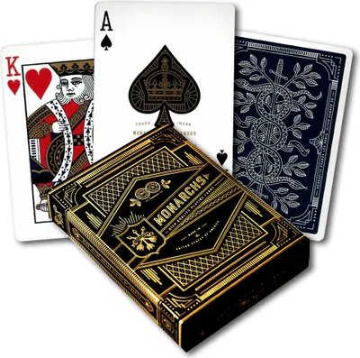 Obrázok produktu pre Hracie karty BICYCLE MONARCHS DECK BLACK 1 TALIA