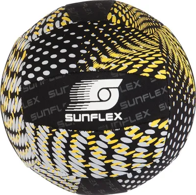 Produktbild von Sunflex Neopren Beach und Funball Größe 5 schwarz | Beachball Funsport Ball Wasserball Strandspiel