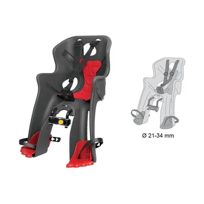 Immagine prodotto di Sella ciclistica Bellelli Rabbit Handlefix - anteriore, grigio-rosso