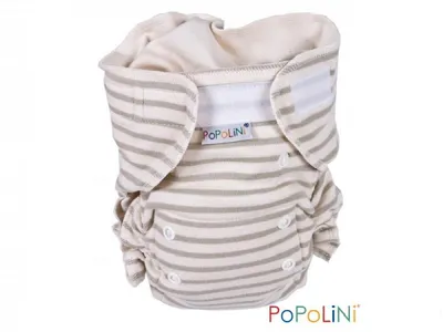 Produktbild von Popolini UltraFit Höschenwindel Interlock sand-natur