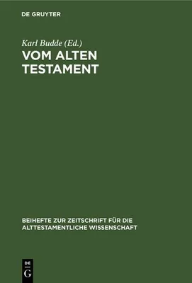 Produktbild von Vom Alten Testament