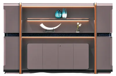Produktbild von Moderner Büroschrank im eleganten Grauton