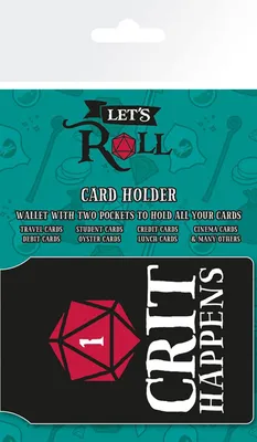Produktbild von Lets Roll - Cardholder - Crit Happens