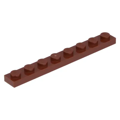 A single LEGO brick is shown against a white background.