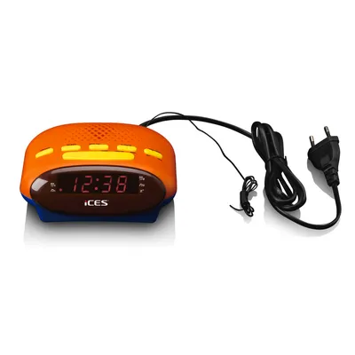 Image de Radio-réveil FM pour enfants avec double alarme et fonction snooze