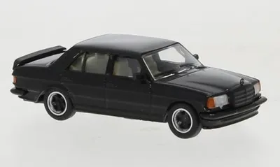 Produktbild von Brekina PCX870179 - 1/87 Mercedes W123 AMG, schwarz, 1980 - Neu